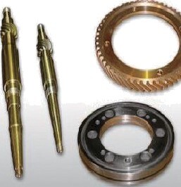 Vertical Shaft, Spiral Gear